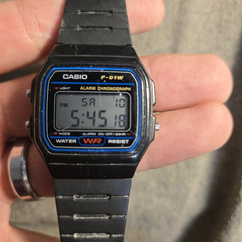 Casio f91w